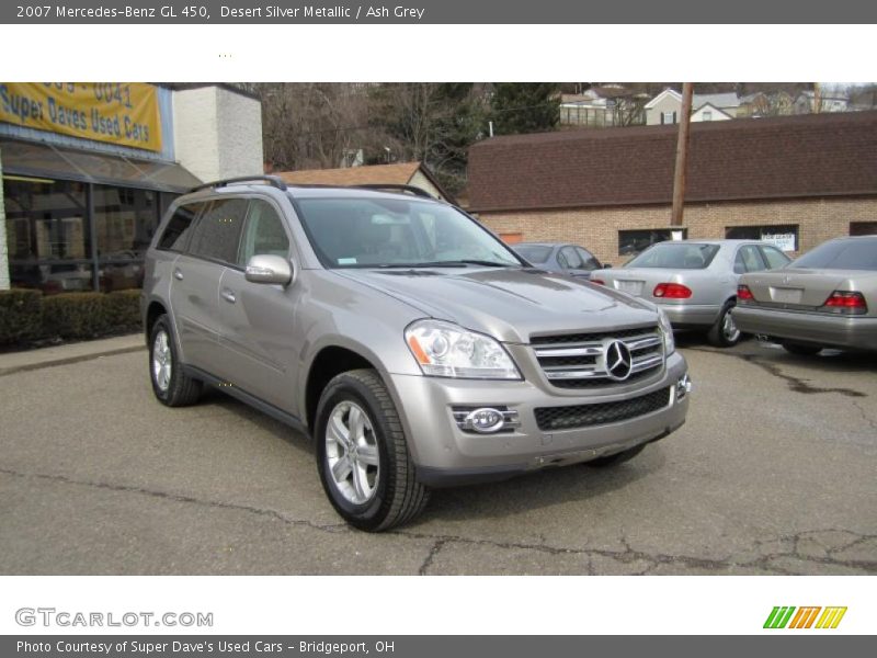Desert Silver Metallic / Ash Grey 2007 Mercedes-Benz GL 450