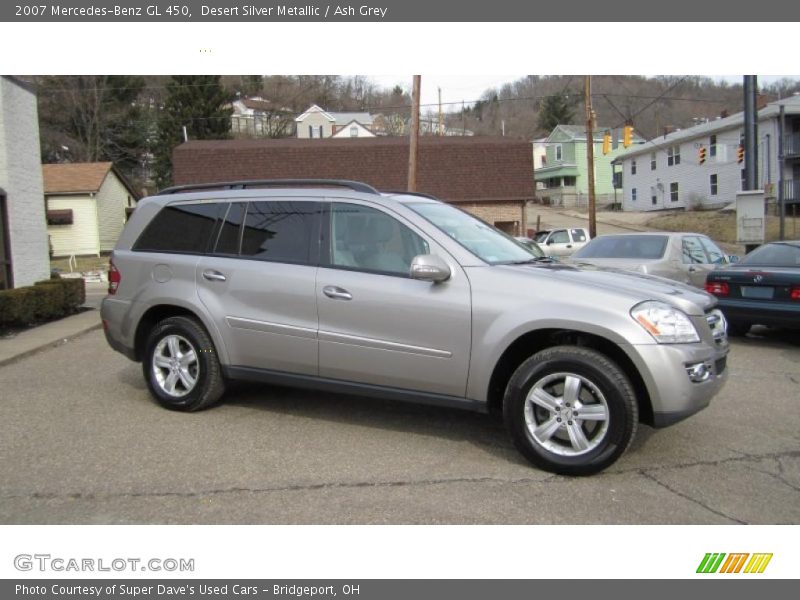 Desert Silver Metallic / Ash Grey 2007 Mercedes-Benz GL 450