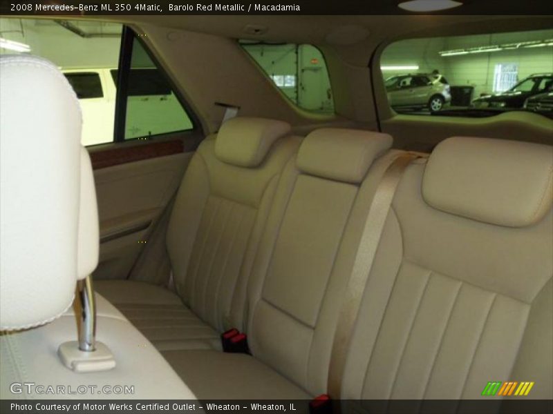 Barolo Red Metallic / Macadamia 2008 Mercedes-Benz ML 350 4Matic