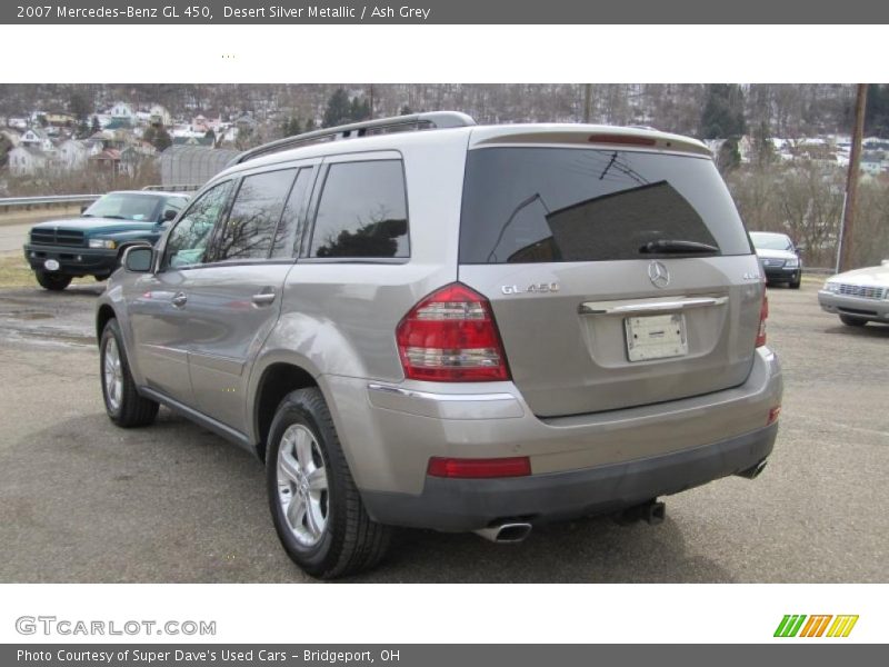 Desert Silver Metallic / Ash Grey 2007 Mercedes-Benz GL 450