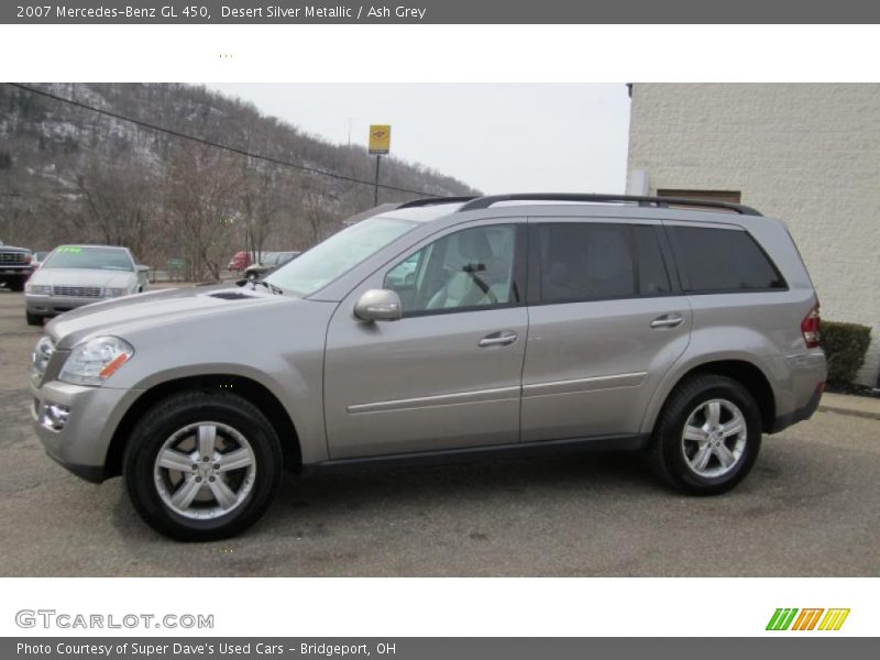 Desert Silver Metallic / Ash Grey 2007 Mercedes-Benz GL 450