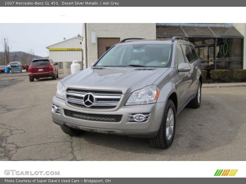 Desert Silver Metallic / Ash Grey 2007 Mercedes-Benz GL 450