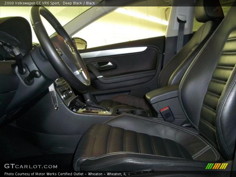 Deep Black / Black 2009 Volkswagen CC VR6 Sport