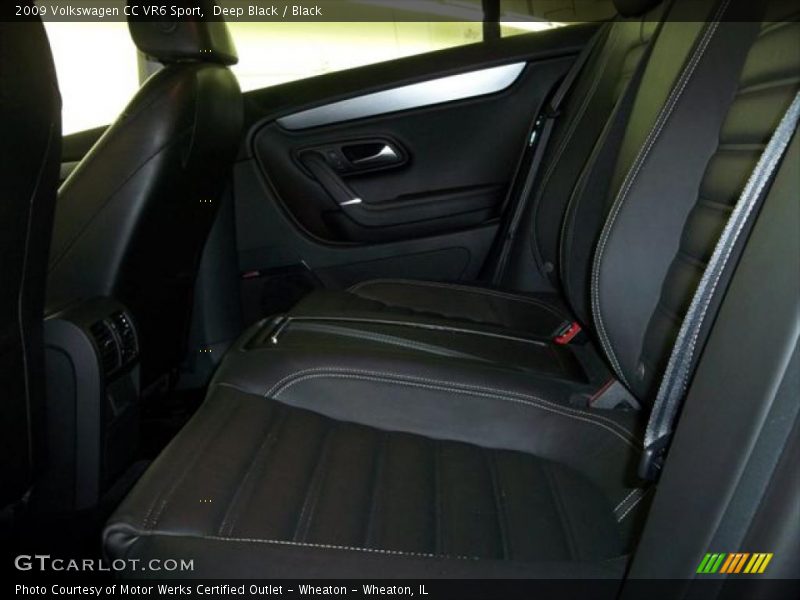 Deep Black / Black 2009 Volkswagen CC VR6 Sport