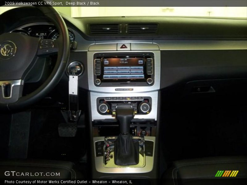Deep Black / Black 2009 Volkswagen CC VR6 Sport