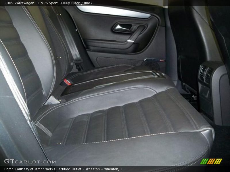 Deep Black / Black 2009 Volkswagen CC VR6 Sport