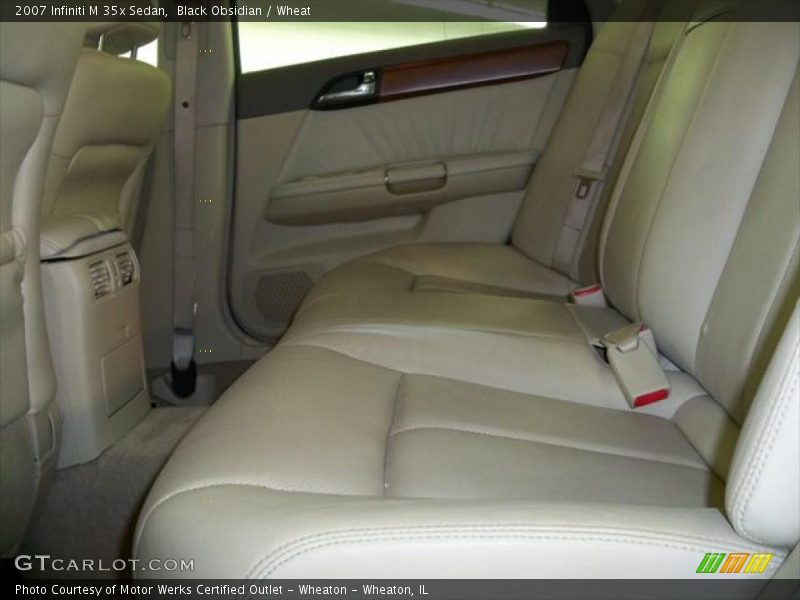 Black Obsidian / Wheat 2007 Infiniti M 35x Sedan