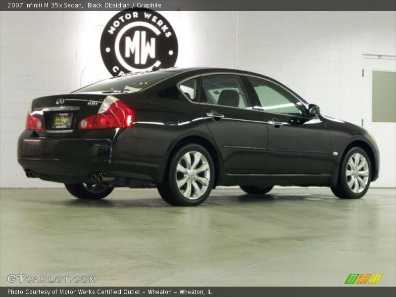 Black Obsidian / Graphite 2007 Infiniti M 35x Sedan