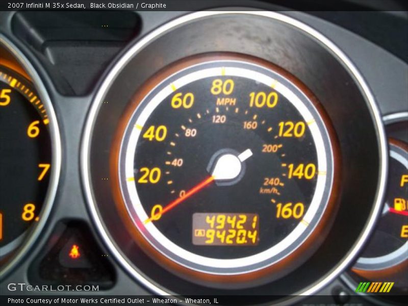 Black Obsidian / Graphite 2007 Infiniti M 35x Sedan