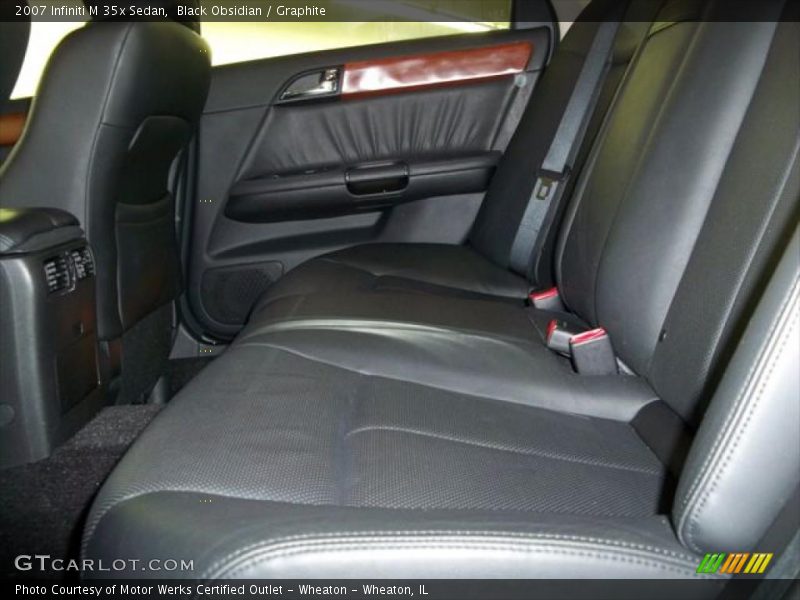 Black Obsidian / Graphite 2007 Infiniti M 35x Sedan