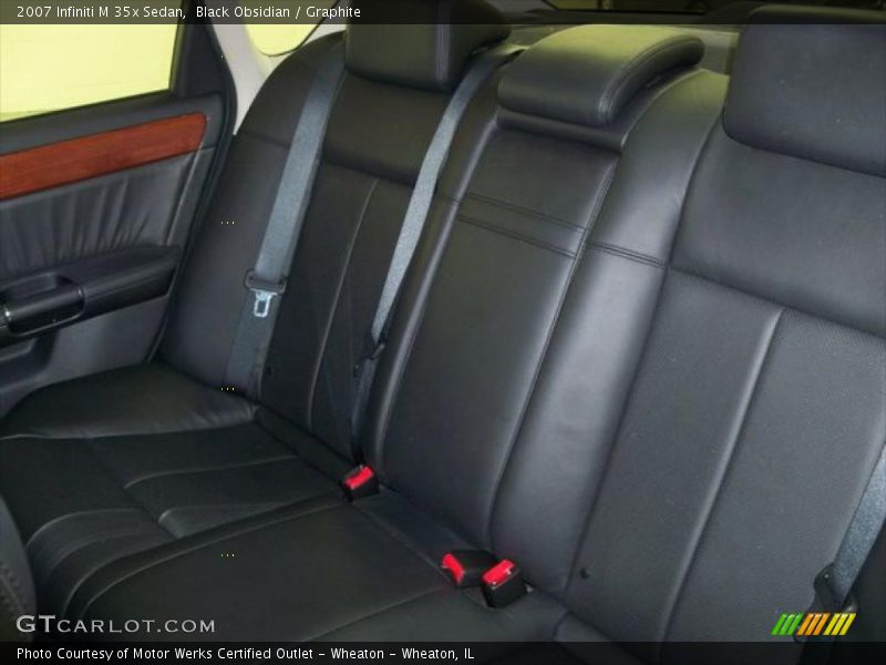 Black Obsidian / Graphite 2007 Infiniti M 35x Sedan