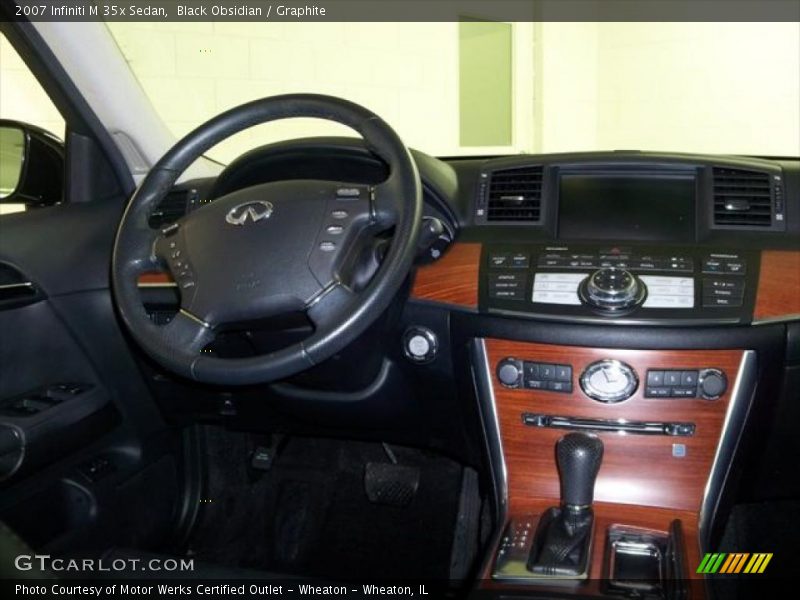 Black Obsidian / Graphite 2007 Infiniti M 35x Sedan