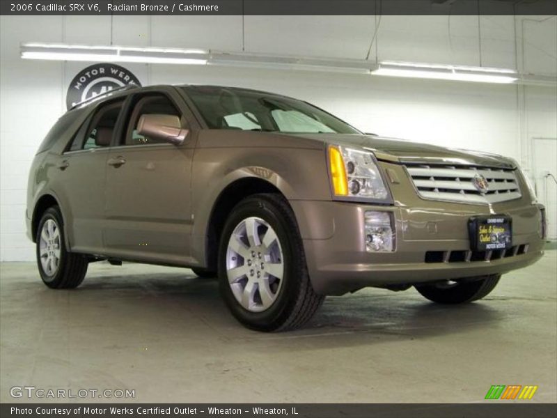 Radiant Bronze / Cashmere 2006 Cadillac SRX V6