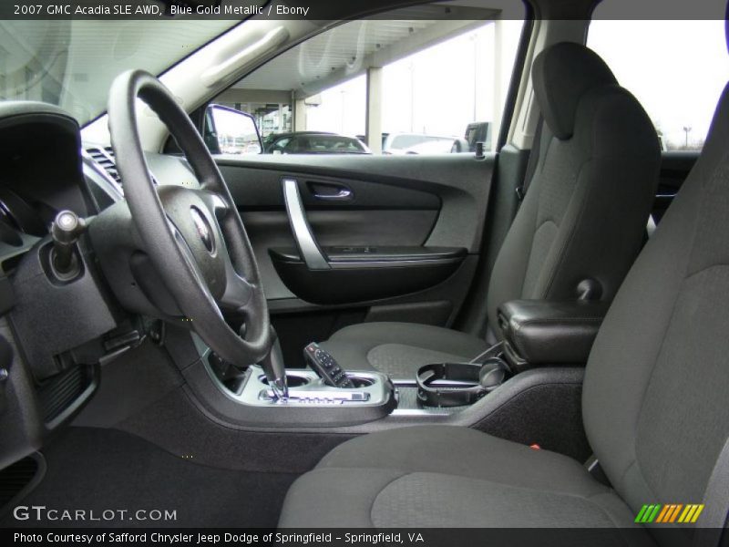  2007 Acadia SLE AWD Ebony Interior