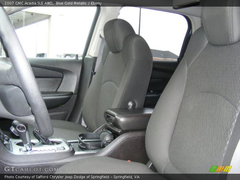  2007 Acadia SLE AWD Ebony Interior