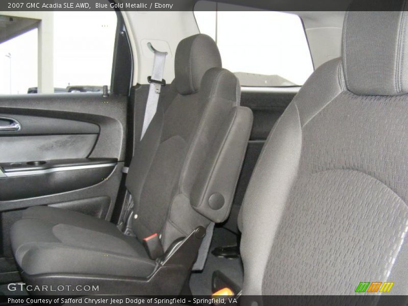  2007 Acadia SLE AWD Ebony Interior