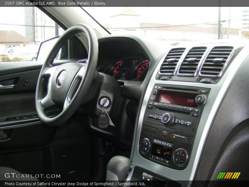Controls of 2007 Acadia SLE AWD