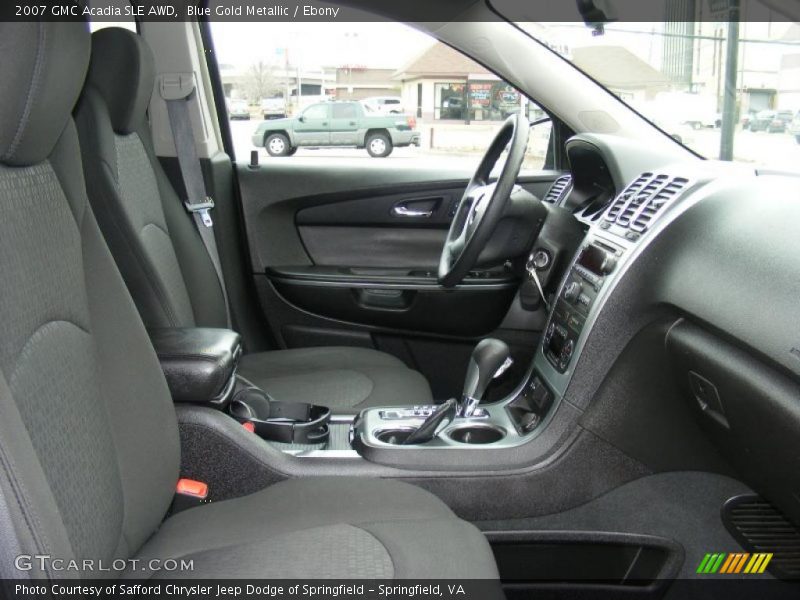  2007 Acadia SLE AWD Ebony Interior
