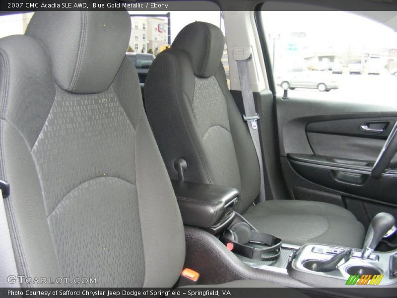  2007 Acadia SLE AWD Ebony Interior