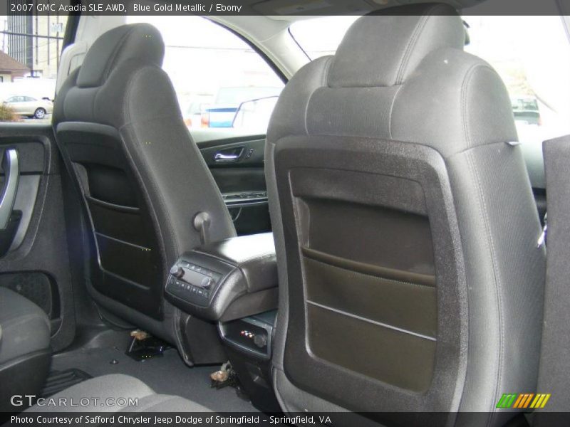  2007 Acadia SLE AWD Ebony Interior