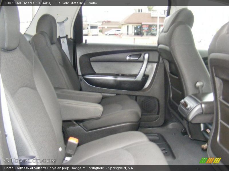  2007 Acadia SLE AWD Ebony Interior
