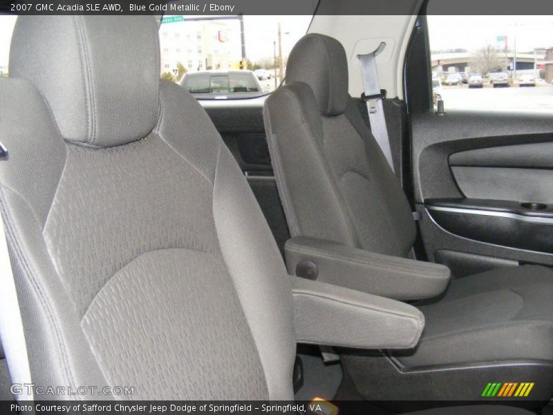  2007 Acadia SLE AWD Ebony Interior
