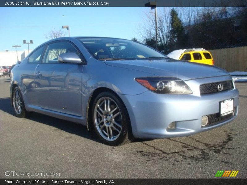 Wave Line Blue Pearl / Dark Charcoal Gray 2008 Scion tC