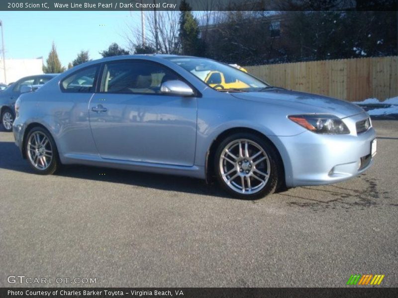 Wave Line Blue Pearl / Dark Charcoal Gray 2008 Scion tC