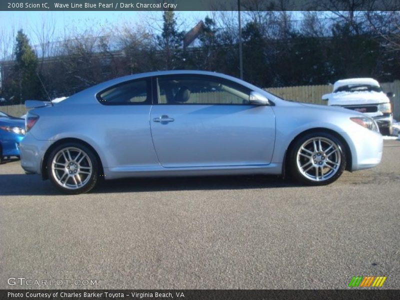 Wave Line Blue Pearl / Dark Charcoal Gray 2008 Scion tC