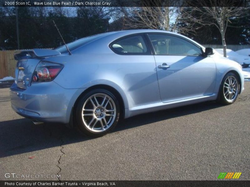 Wave Line Blue Pearl / Dark Charcoal Gray 2008 Scion tC