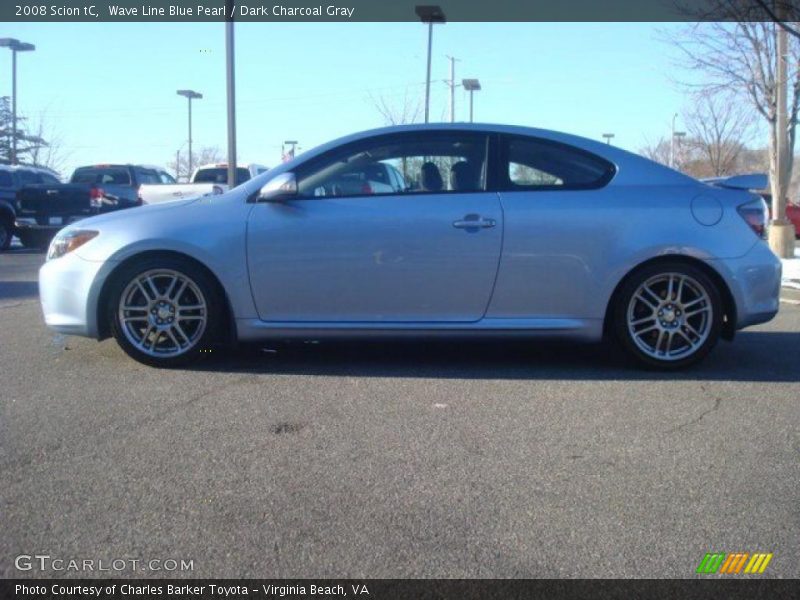 Wave Line Blue Pearl / Dark Charcoal Gray 2008 Scion tC