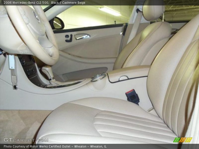Black / Cashmere Beige 2006 Mercedes-Benz CLS 500
