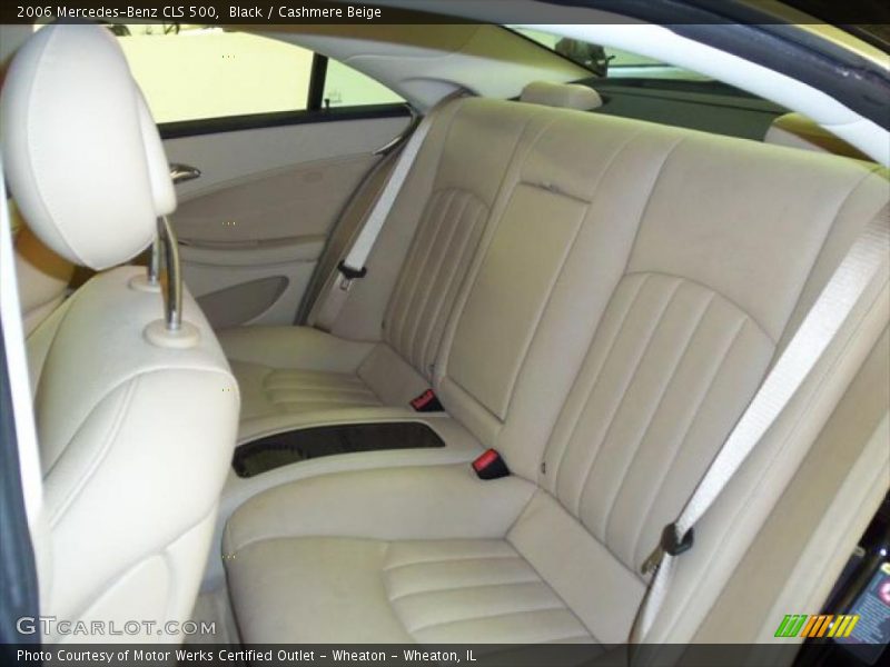 Black / Cashmere Beige 2006 Mercedes-Benz CLS 500