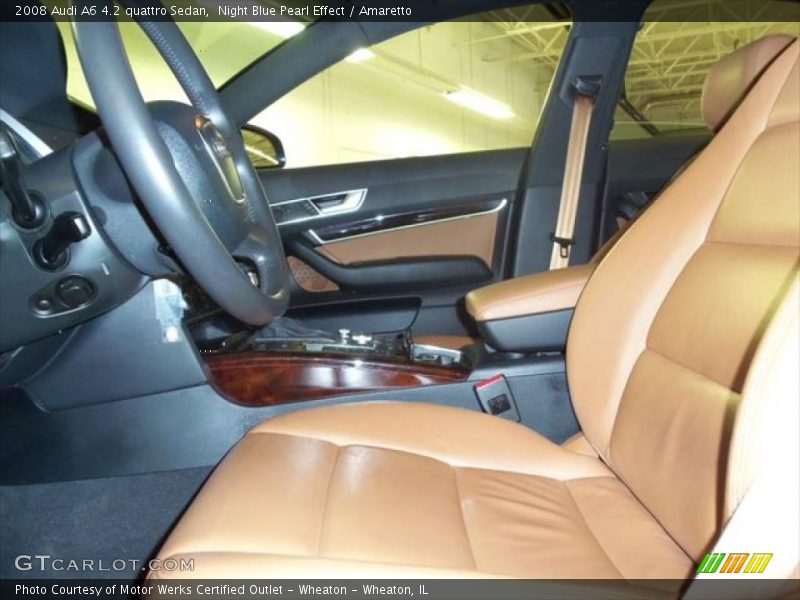  2008 A6 4.2 quattro Sedan Amaretto Interior