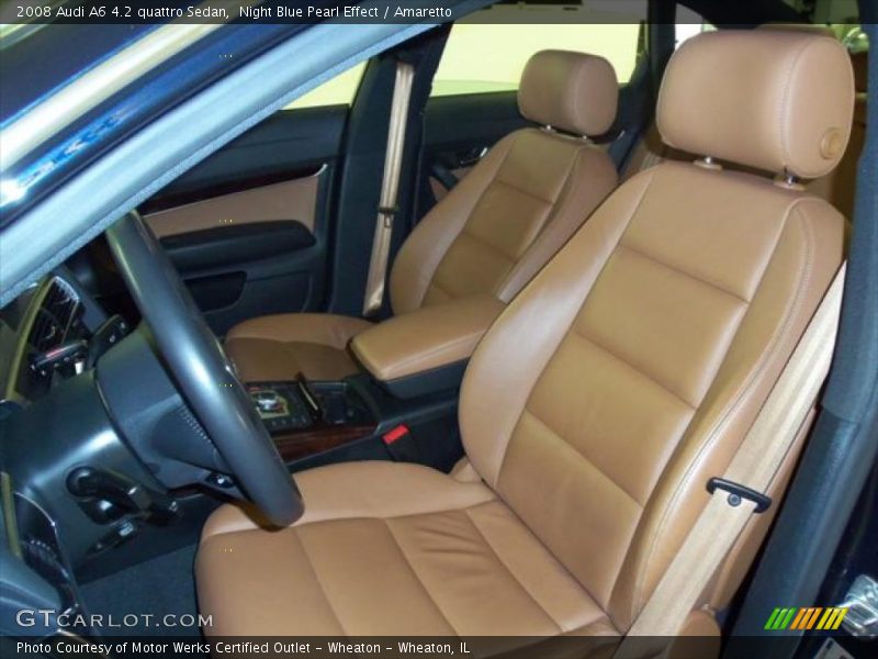  2008 A6 4.2 quattro Sedan Amaretto Interior