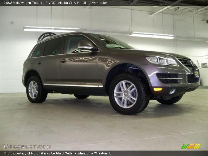 Alaska Grey Metallic / Anthracite 2008 Volkswagen Touareg 2 VR6