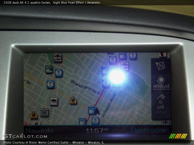Navigation of 2008 A6 4.2 quattro Sedan