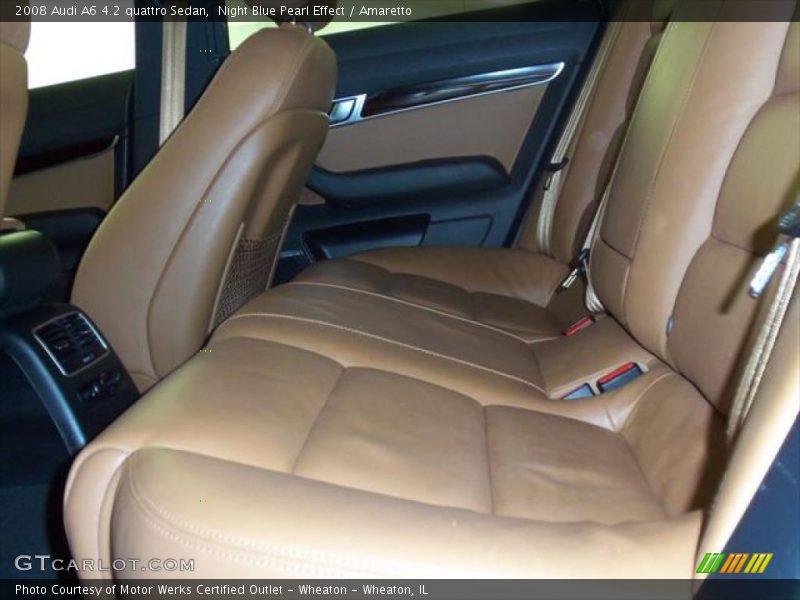  2008 A6 4.2 quattro Sedan Amaretto Interior