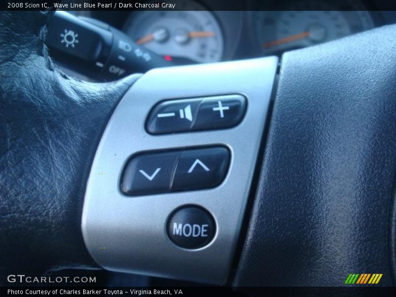 Wave Line Blue Pearl / Dark Charcoal Gray 2008 Scion tC