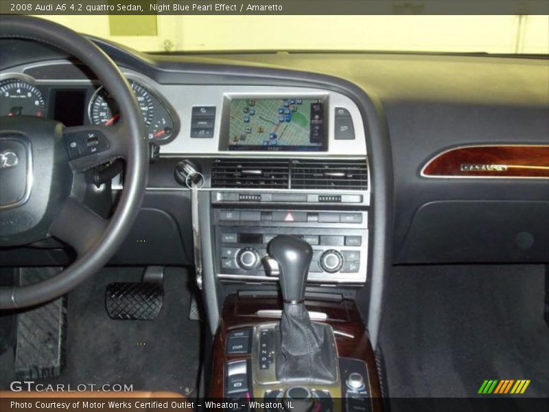 Controls of 2008 A6 4.2 quattro Sedan