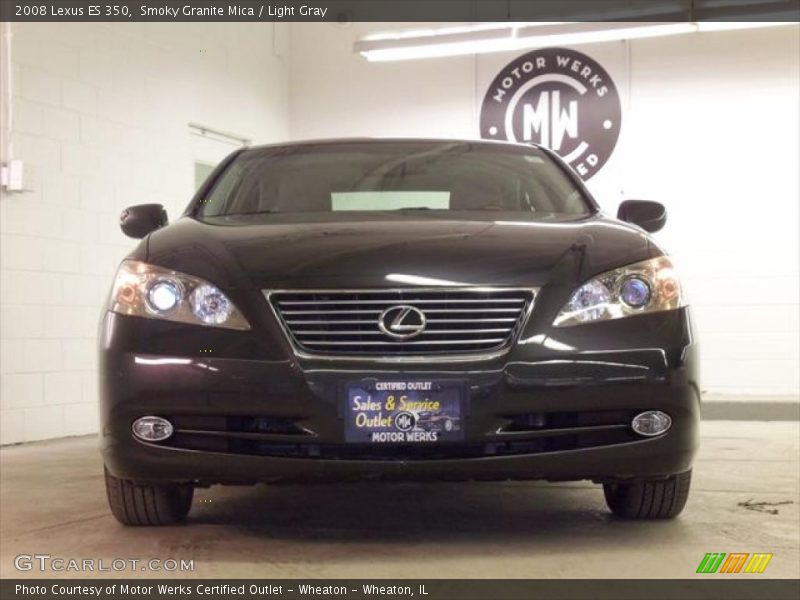 Smoky Granite Mica / Light Gray 2008 Lexus ES 350