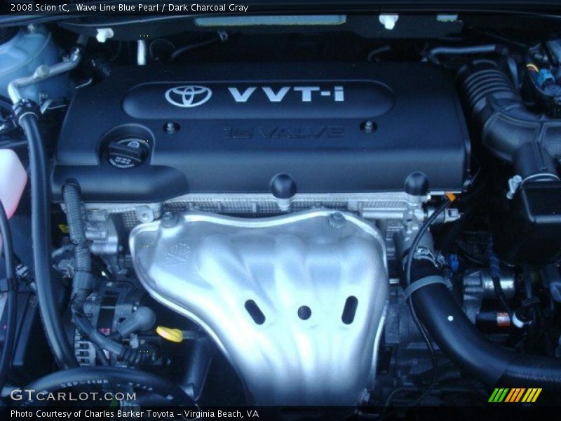 Wave Line Blue Pearl / Dark Charcoal Gray 2008 Scion tC