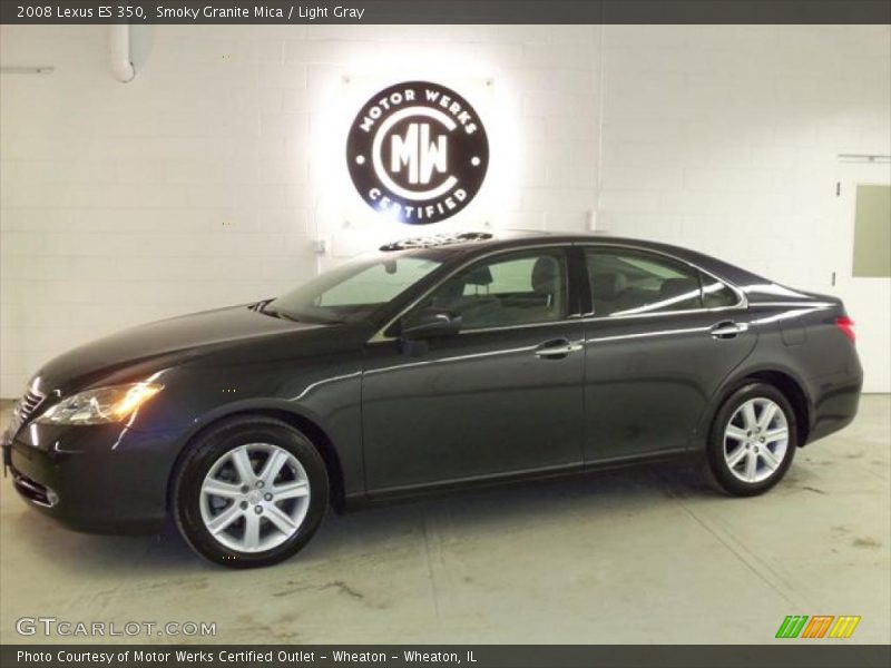 Smoky Granite Mica / Light Gray 2008 Lexus ES 350
