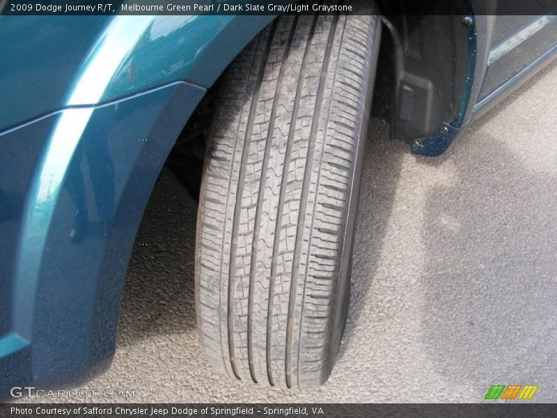 Melbourne Green Pearl / Dark Slate Gray/Light Graystone 2009 Dodge Journey R/T