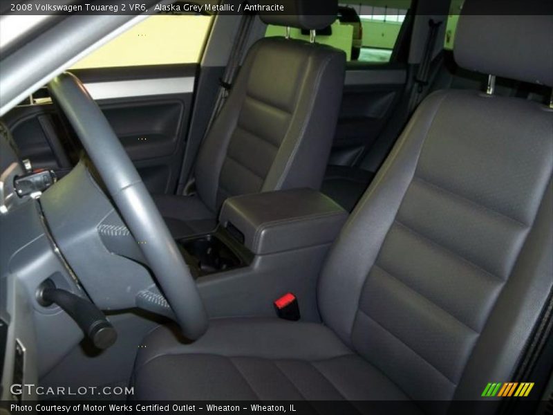 Alaska Grey Metallic / Anthracite 2008 Volkswagen Touareg 2 VR6