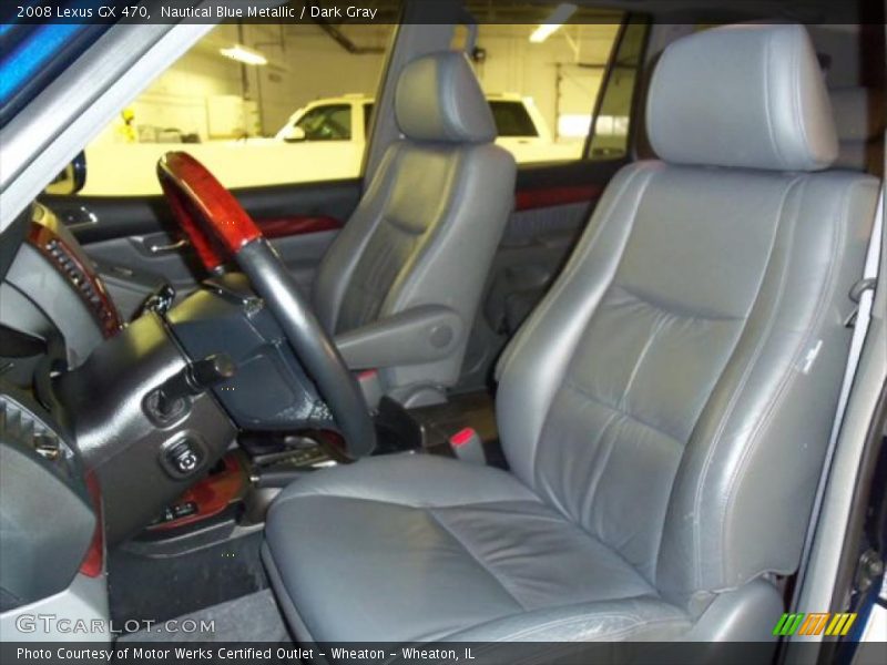 Nautical Blue Metallic / Dark Gray 2008 Lexus GX 470