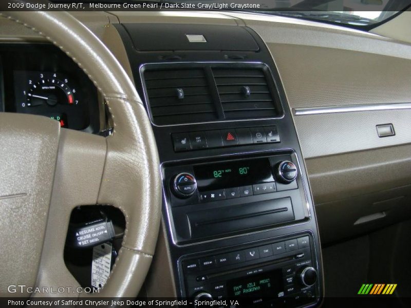Melbourne Green Pearl / Dark Slate Gray/Light Graystone 2009 Dodge Journey R/T