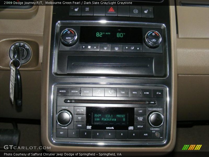 Melbourne Green Pearl / Dark Slate Gray/Light Graystone 2009 Dodge Journey R/T
