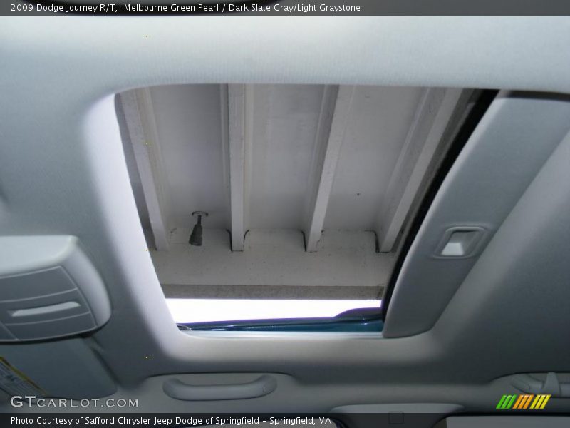 Melbourne Green Pearl / Dark Slate Gray/Light Graystone 2009 Dodge Journey R/T