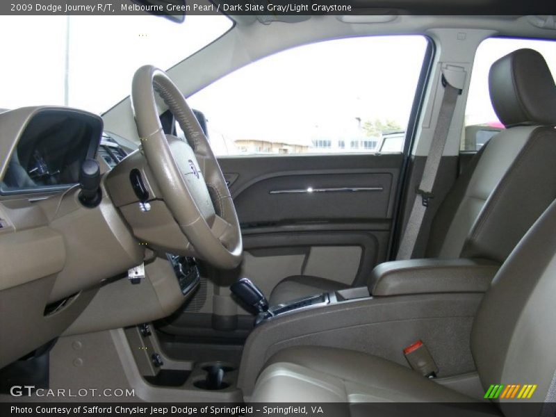 Melbourne Green Pearl / Dark Slate Gray/Light Graystone 2009 Dodge Journey R/T